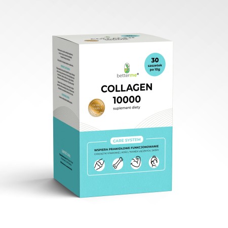 Kolagen do picia w saszetkach - Collagen 10000 Care System 30 saszetek x 10g 