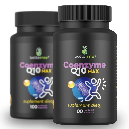 Koenzym Q10 BetterMe 200mg w oleju lnianym 200 kaps